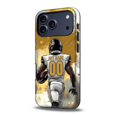 Custom Collge Football Phone Case for iPhone - Personalized Your Name and Number - Florida Central Design