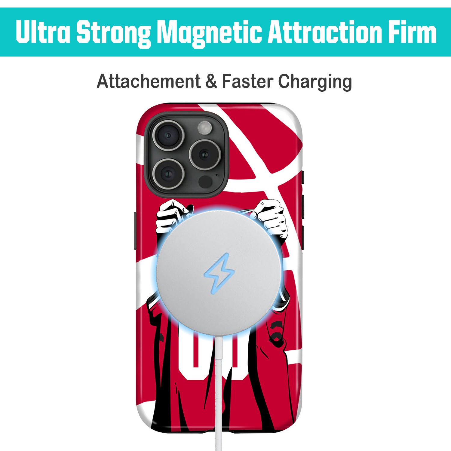 Custom Basketball Phone Case for iPhone - Personalized Your Name and Number -Toronto - Image 5