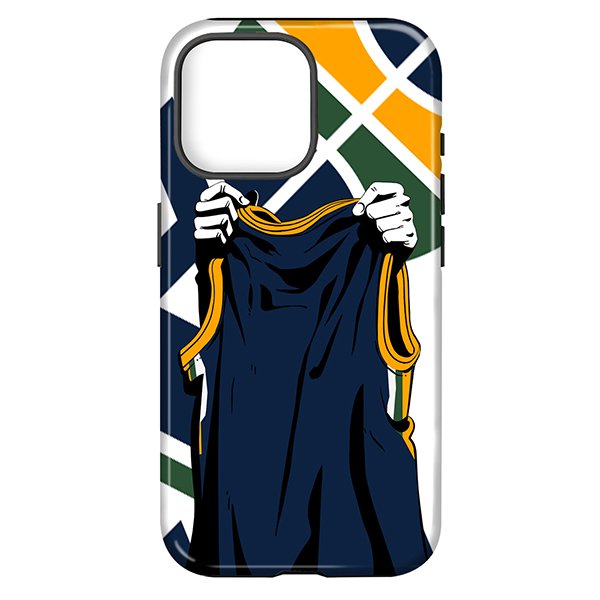 Custom Basketball Phone Case for iPhone - Personalized Your Name and Number - Utah - Image 7