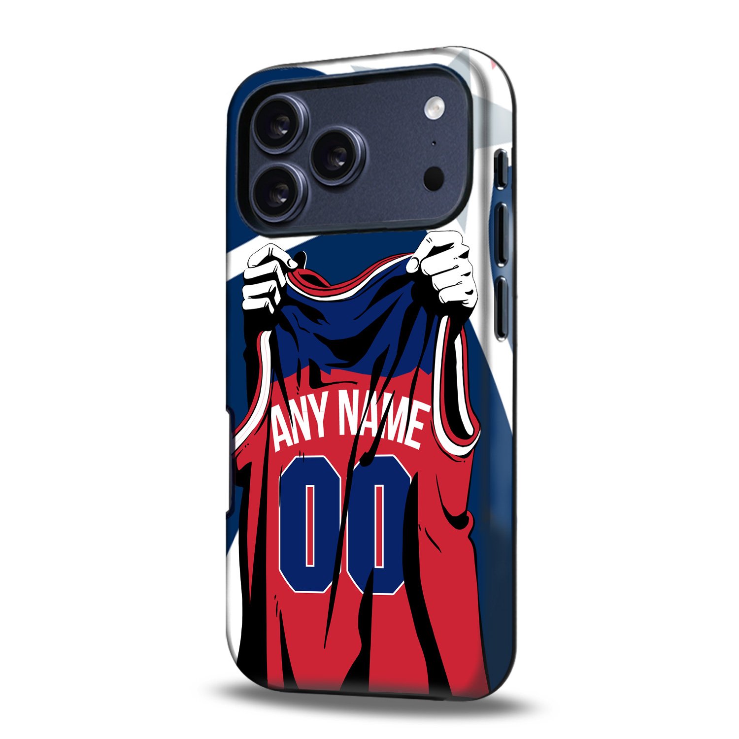 Custom Basketball Phone Case for iPhone , Heavy Duty ( Washington )